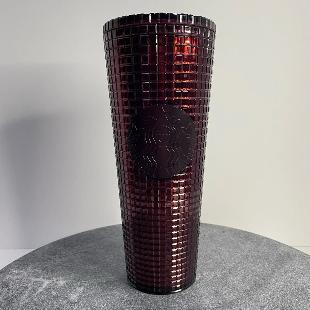 Starbucks Christmas Berry Plum Dark Cherry Purple Maroon Venti Cup Mug